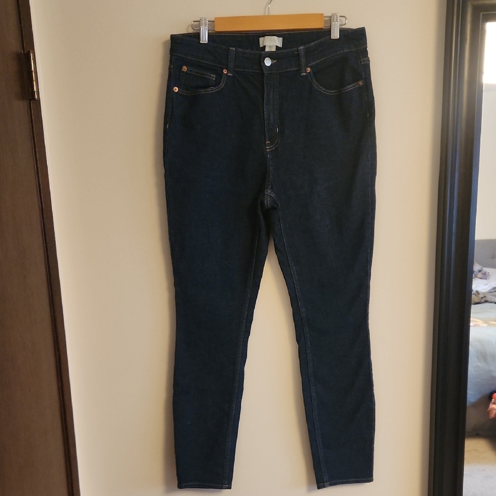 H&M Dark Denim Skinny Jeans